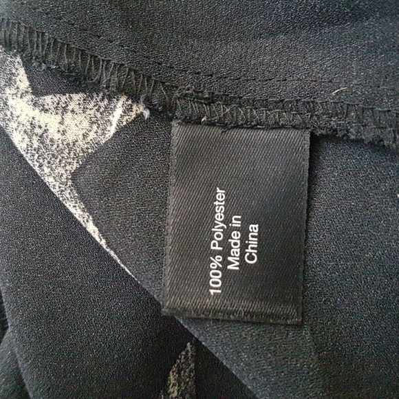 Lane Bryant Women's Sheer Style Star High Low Blouse with Back Slit Size 14/16 - Picture 9 of 15